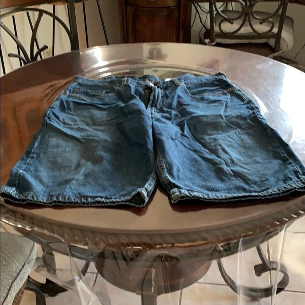 Men’s 569 loose fit jean shorts. Original